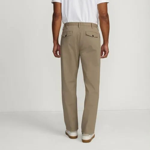Men's Relaxed Fit Pleated Knockabout Chino Pants