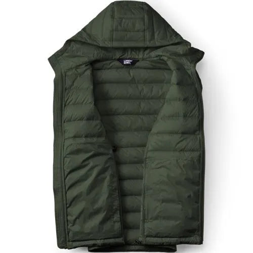Men's Hooded Wanderweight Packable Down Jacket