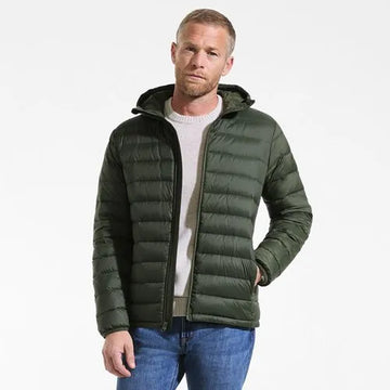 Men's Hooded Wanderweight Packable Down Jacket