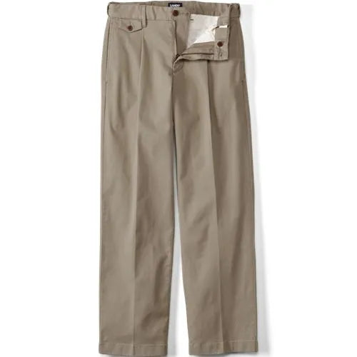 Men's Knockabout Comfort Waist Relaxed Fit Pleated Front Chino Pant