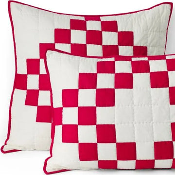 Irish Chain Quilt Sham