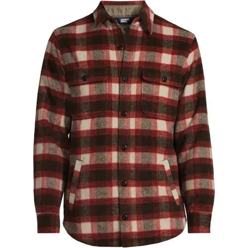 Men's Super Brushed Shirt Jacket