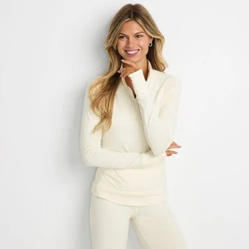 Women's Baselayer Cozy Thermaskin Quarter Zip Top