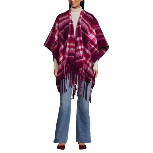 Women's Brushed Boucle Ruana