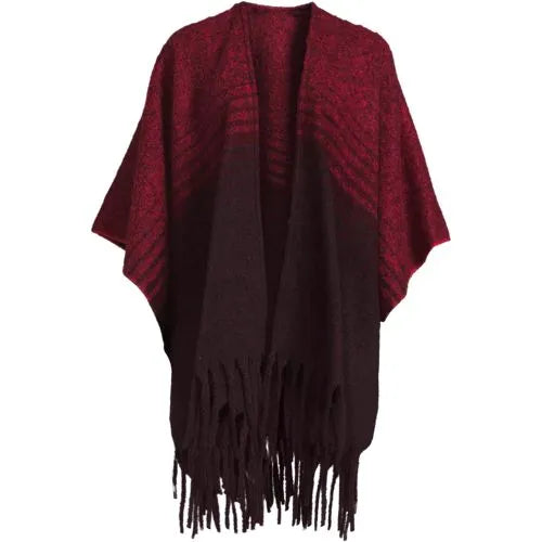 Women's Brushed Boucle Ruana