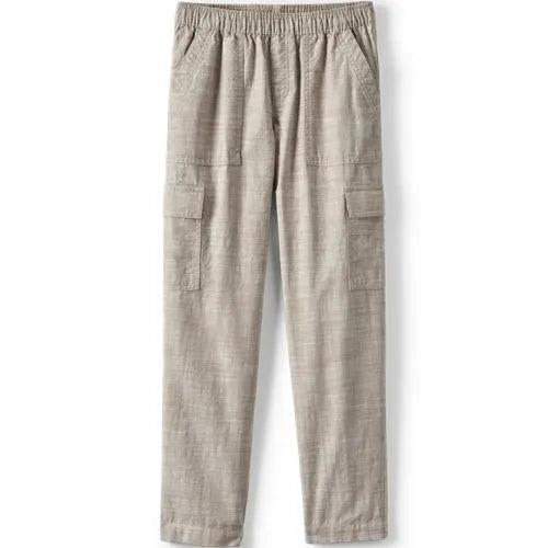 Girls Woven Pull On Utility Cargo Pants
