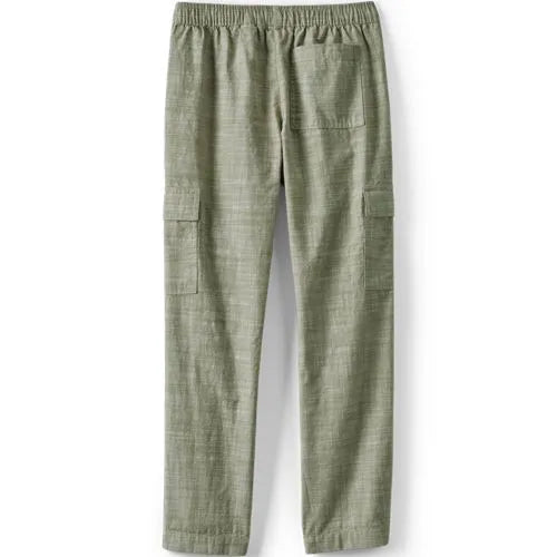 Girls Woven Pull On Utility Cargo Pants