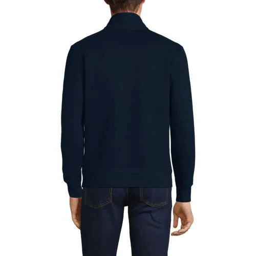 Men's Long Sleeve Serious Sweats Mock Full Zip
