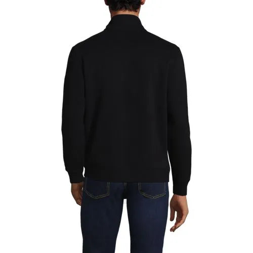 Men's Long Sleeve Serious Sweats Mock Full Zip
