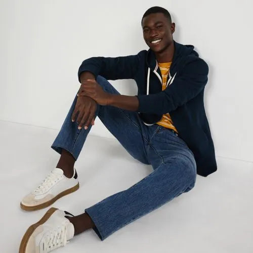 Men's Long Sleeve Serious Sweats Full Zip Hoodie