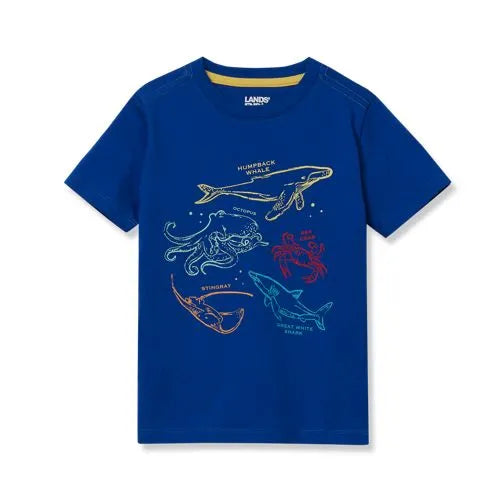 Boys Short Sleeve Graphic Tee