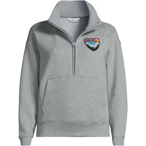Women's Relaxed Serious Sweats Long Sleeve 1/2 Zip Sweatshirt