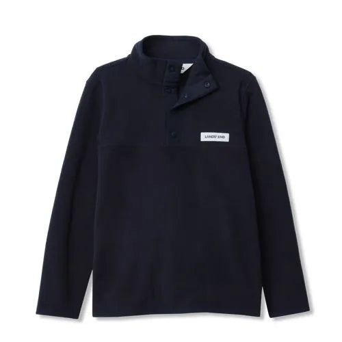 Kids Anyweather Fleece Snap Neck Pullover