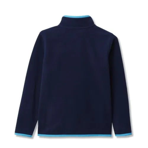 Kids Anyweather Fleece Snap Neck Pullover