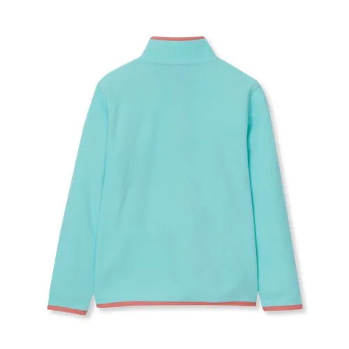 Kids Anyweather Fleece Snap Neck Pullover