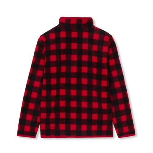 Kids Anyweather Fleece Snap Neck Pullover
