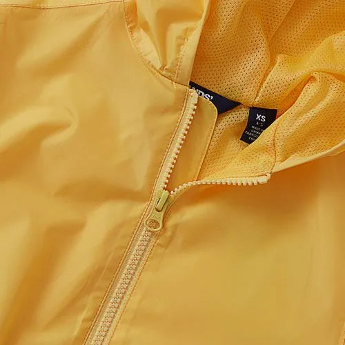 Kids Waterproof Hooded Packable Rain Jacket