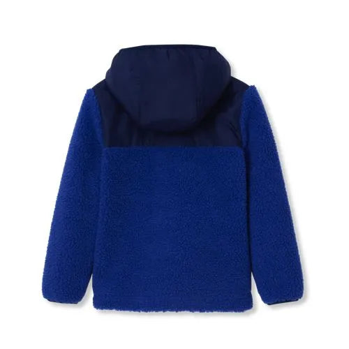 Kids Sherpa Fleece Hooded Jacket