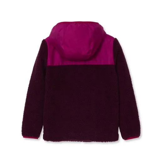 Kids Sherpa Fleece Hooded Jacket