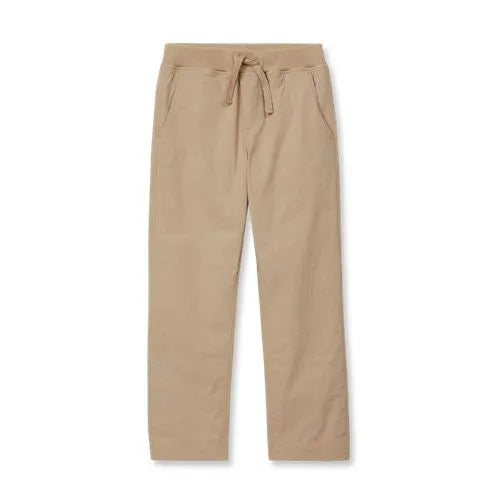 Boys Iron Knee Stretch Jersey Lined Pull On Pants