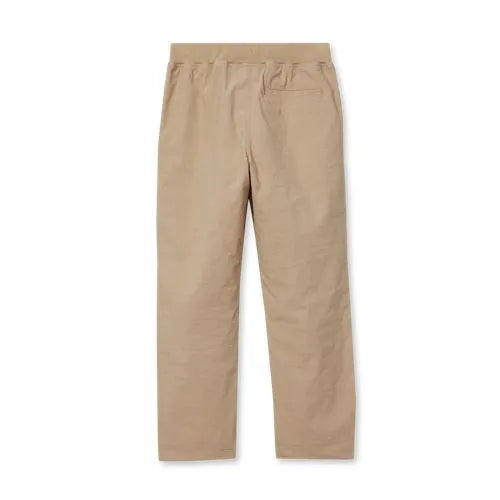 Boys Iron Knee Stretch Jersey Lined Pull On Pants