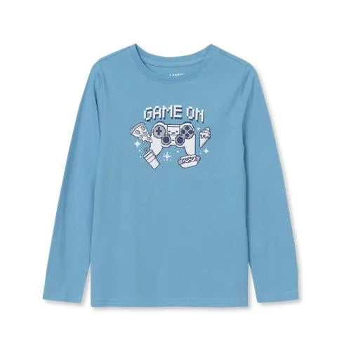 Boys Long Sleeve Graphic Tee