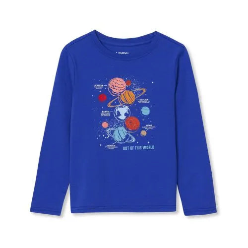 Boys Long Sleeve Graphic Tee