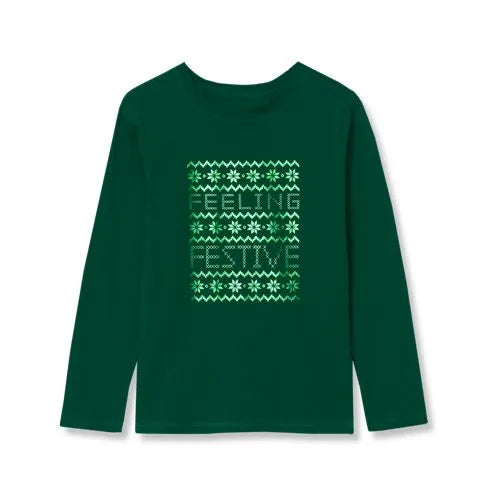 Boys Long Sleeve Graphic Tee