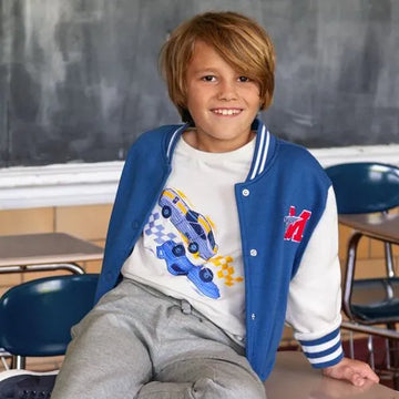 Boys Long Sleeve Graphic Tee