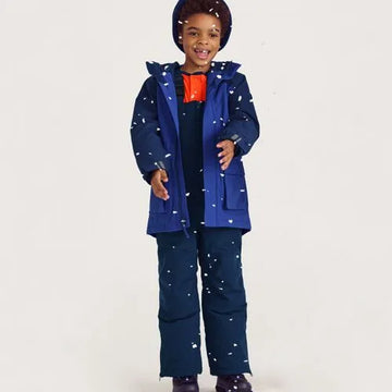 Kids Squall Waterproof Insulated Iron Knee Snow Bibs