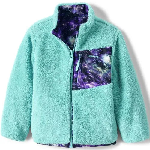 Boys Reversible Fleece Puffer Jacket