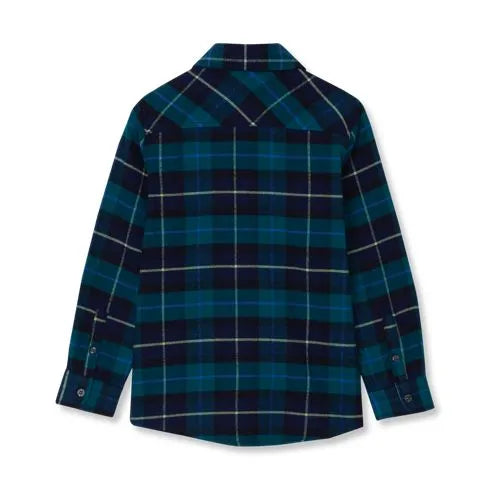 Kids Long Sleeve Flannel Shirt