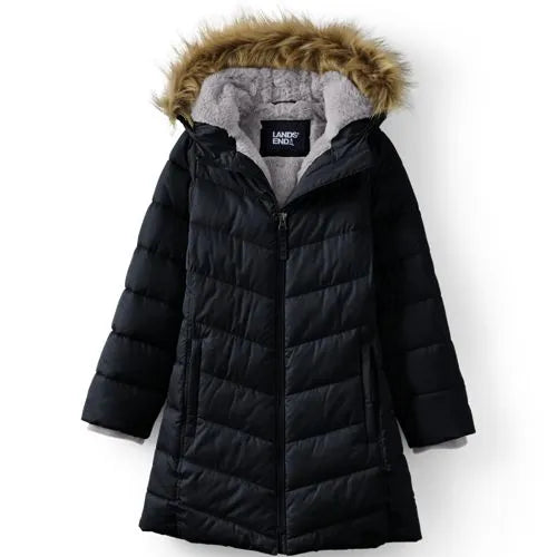 Girls Fleece Lined Parka