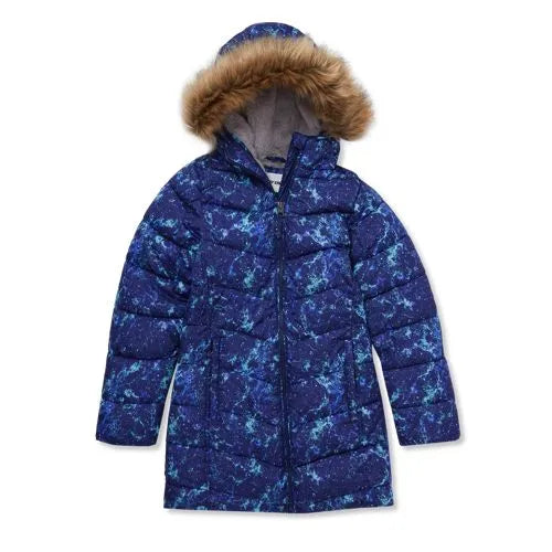 Girls Fleece Lined Parka