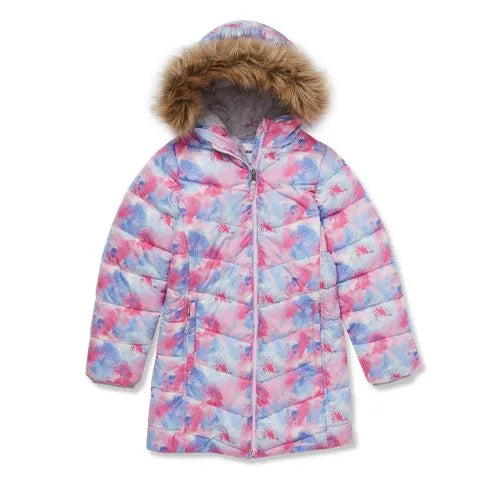 Girls Fleece Lined Parka
