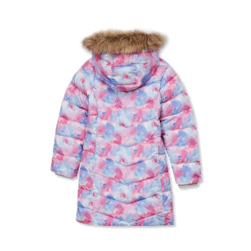 Girls Fleece Lined Parka