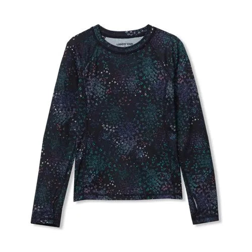 Girls Thermal Base Layer Long Underwear Thermaskin Crew Neck Shirt