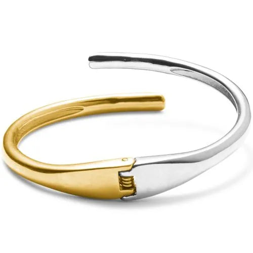Water-Resistant Hinge Bangle Bracelet