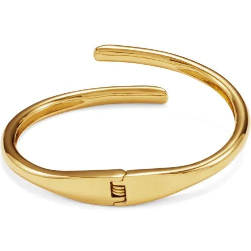 Water-Resistant Hinge Bangle Bracelet