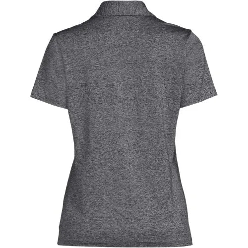 School Uniform Women's Rapid Dry Short Sleeve Space Dye Sport Neck Polo Shirt