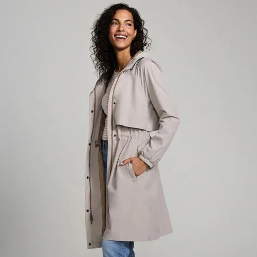 Women's Squall Packable Long Raincoat
