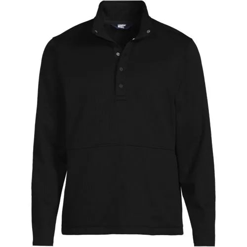 Unisex Grid Tech Snapneck Pullover Shirt