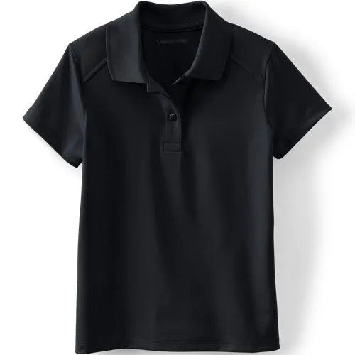 School Uniform Girls Short Sleeve Feminine Fit Rapid Dry Polo Shirt
