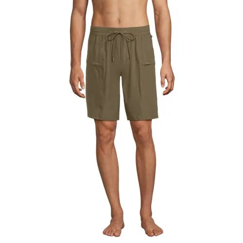 Men's 9 Inch Packable Cargo Swim Shorts