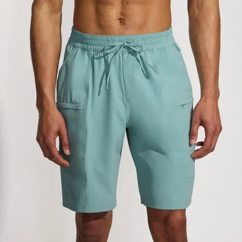 Men's 9 Inch Packable Cargo Swim Shorts
