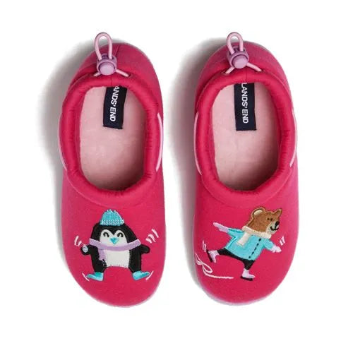 Kids Sweet Dreams Adjustable Toggle Fleece Lined Slippers