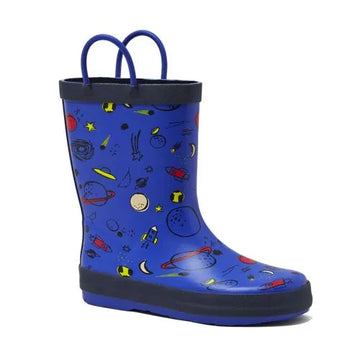 Toddlers Pull On Splash Rubber Rain Boots