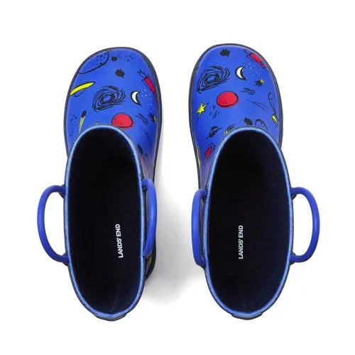 Toddlers Pull On Splash Rubber Rain Boots