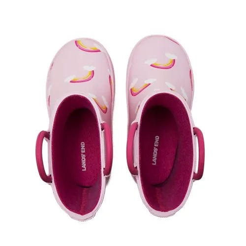 Toddlers Pull On Splash Rubber Rain Boots