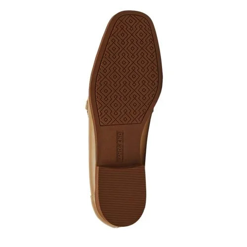 Women's Chain Leather Loafers